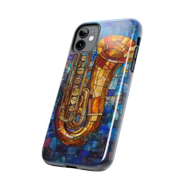 Harmonic Hues Tuba Tough Phone Case for iPhone and Samsung - Image 19