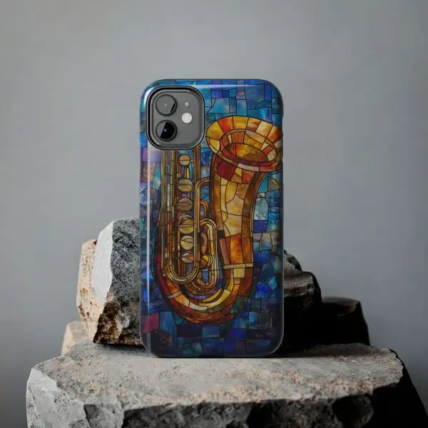Harmonic Hues Tuba Tough Phone Case for iPhone and Samsung - Image 21