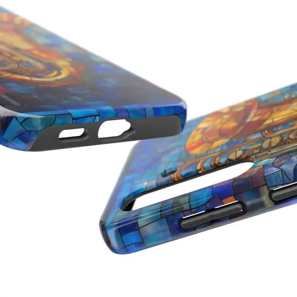 Harmonic Hues Tuba Tough Phone Case for iPhone and Samsung - Image 108