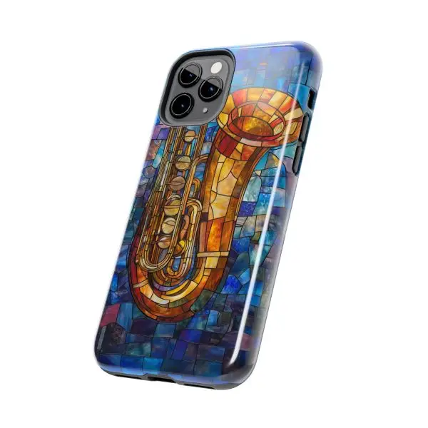 Harmonic Hues Tuba Tough Phone Case for iPhone and Samsung - Image 25