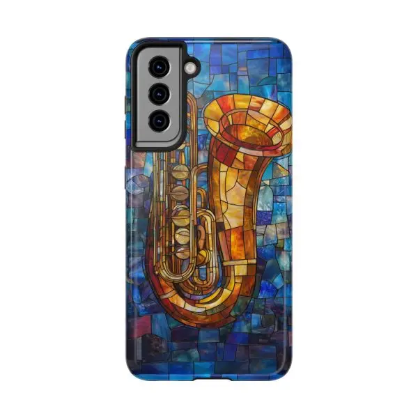 Harmonic Hues Tuba Tough Phone Case for iPhone and Samsung - Image 121