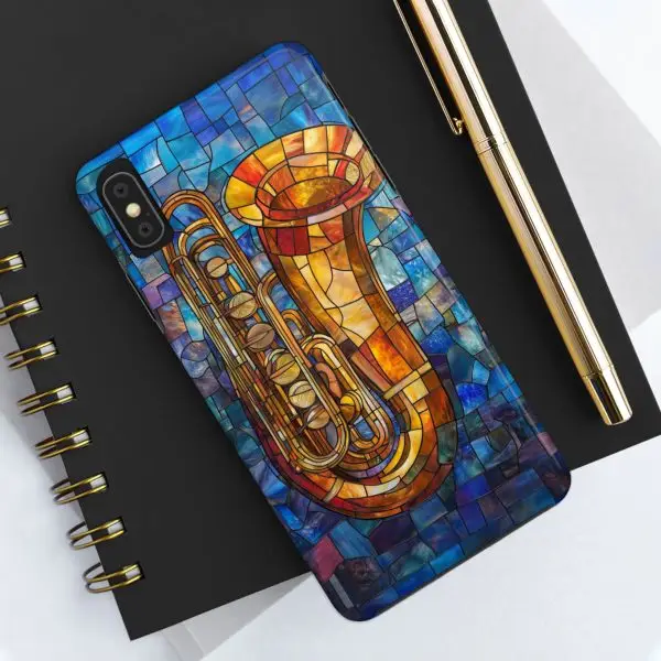Harmonic Hues Tuba Tough Phone Case for iPhone and Samsung - Image 16