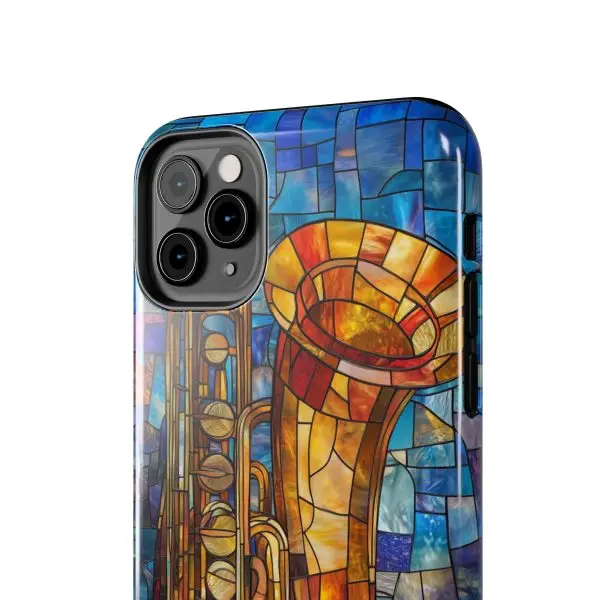 Harmonic Hues Tuba Tough Phone Case for iPhone and Samsung - Image 32