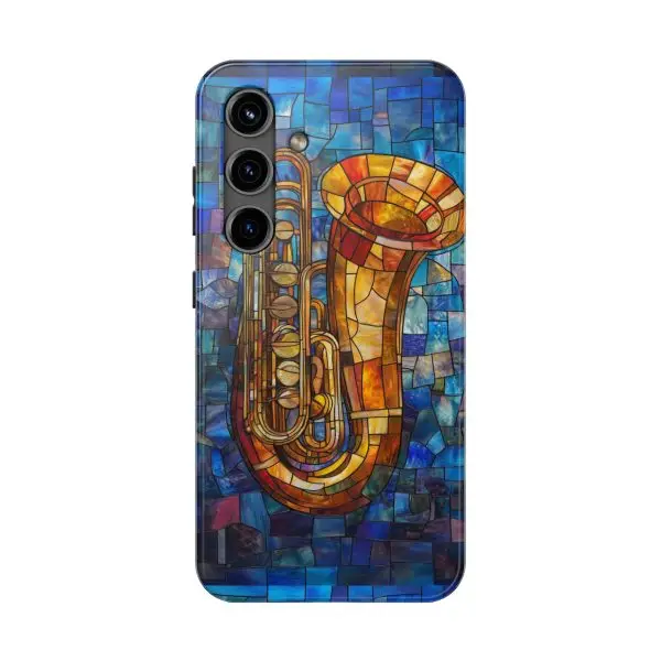 Harmonic Hues Tuba Tough Phone Case for iPhone and Samsung - Image 106