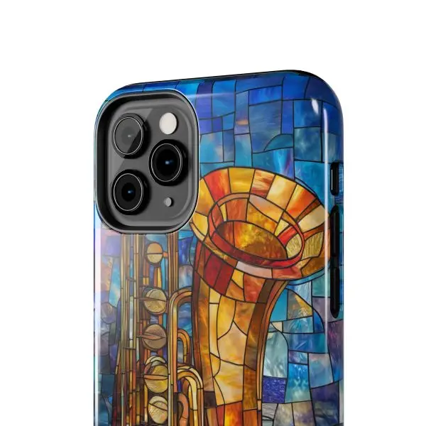 Harmonic Hues Tuba Tough Phone Case for iPhone and Samsung - Image 26