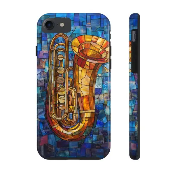 Harmonic Hues Tuba Tough Phone Case for iPhone and Samsung - Image 7