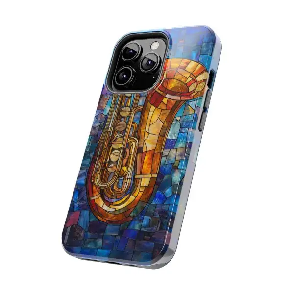 Harmonic Hues Tuba Tough Phone Case for iPhone and Samsung - Image 73