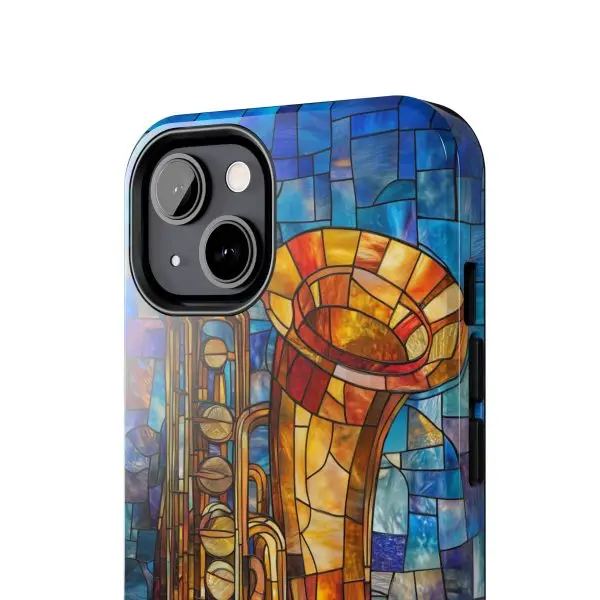 Harmonic Hues Tuba Tough Phone Case for iPhone and Samsung - Image 62