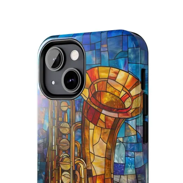 Harmonic Hues Tuba Tough Phone Case for iPhone and Samsung - Image 68
