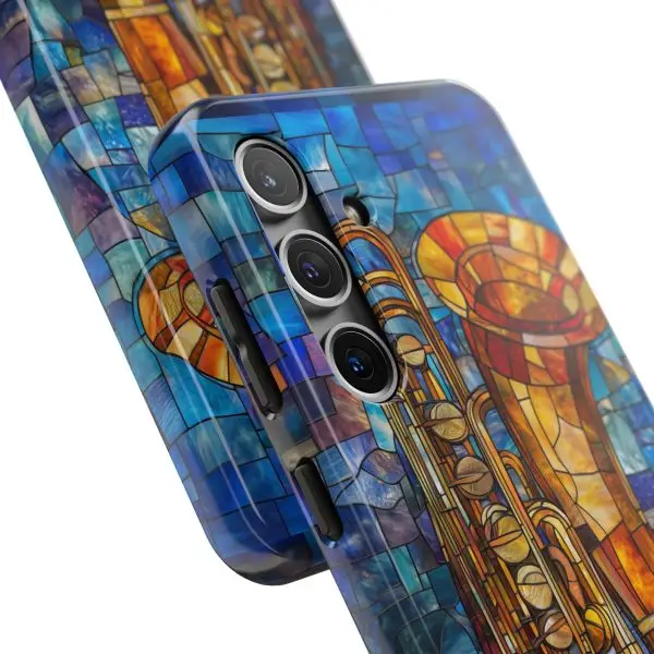 Harmonic Hues Tuba Tough Phone Case for iPhone and Samsung - Image 107