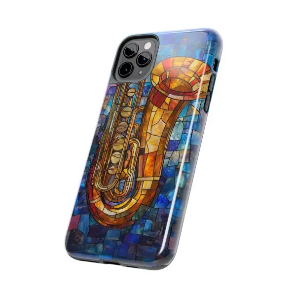Harmonic Hues Tuba Tough Phone Case for iPhone and Samsung - Image 31