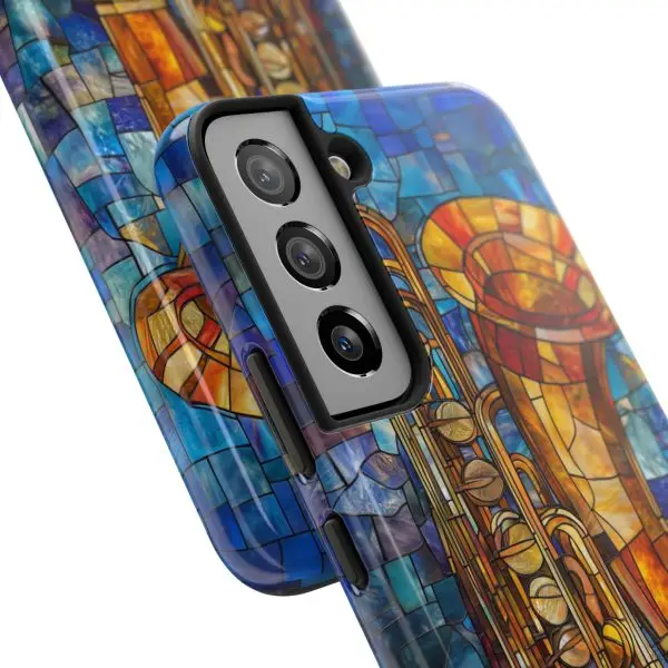 Harmonic Hues Tuba Tough Phone Case for iPhone and Samsung - Image 117
