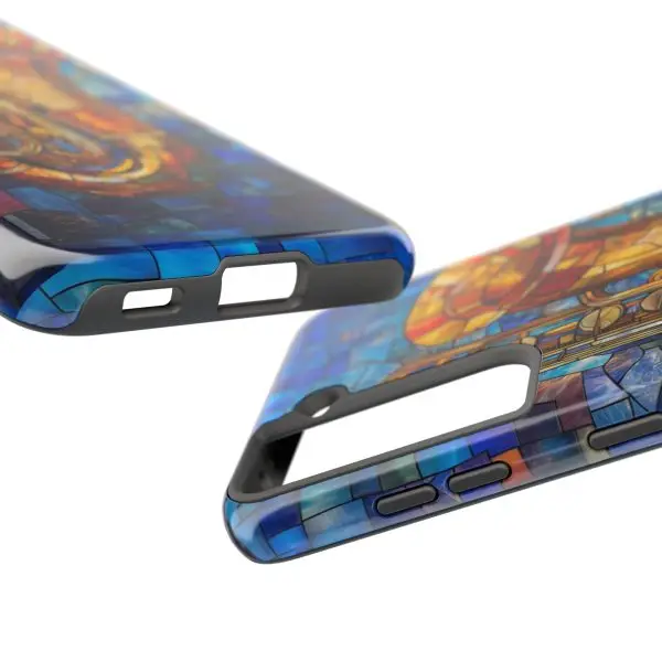Harmonic Hues Tuba Tough Phone Case for iPhone and Samsung - Image 123