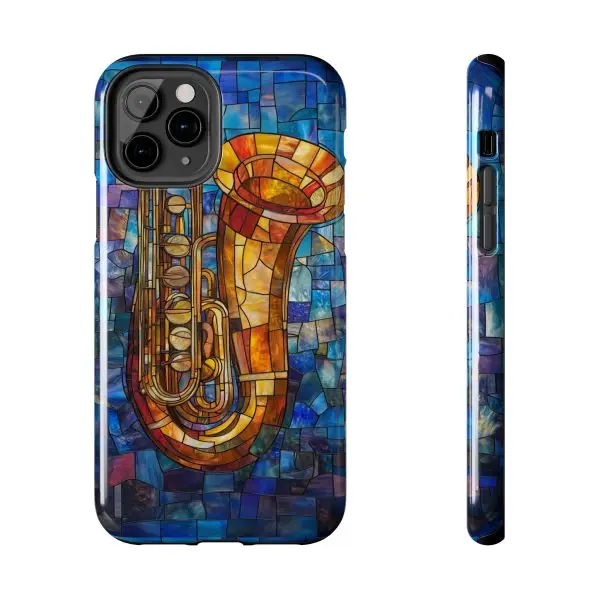 Harmonic Hues Tuba Tough Phone Case for iPhone and Samsung - Image 23