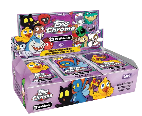 Veefriends 2025 Topps Chrome (Shipping Included)
