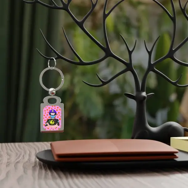 NFT Flex Rectangle Photo Keyring - Image 3